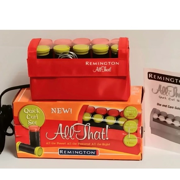 Remington All That!Quick Curl Set 10 Rollers-2 Sizes S Instant Heat - Picture 2 of 3